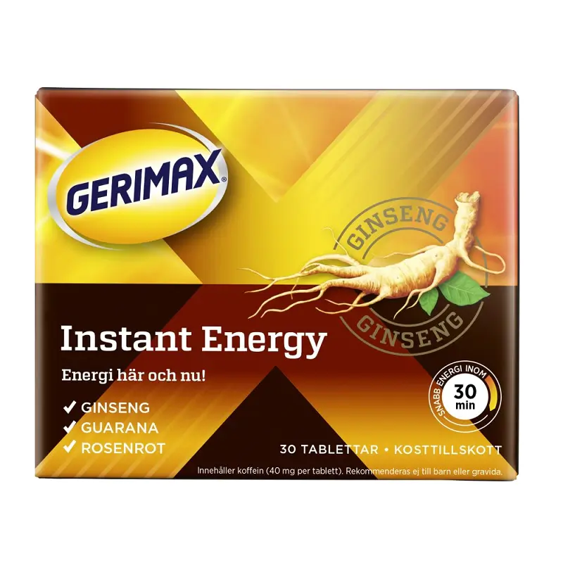 Gerimax Instant Energy 30 Tablets